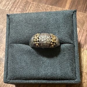 Diamond and Gold Ring.